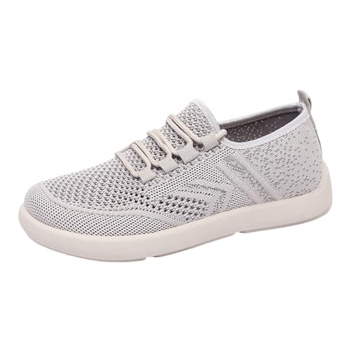 JIANROU Damen Sneaker Walkingschuhe Laufschuhe Sportschuhe Atmungsaktiv Sneakers Lässig Business Schuhe Damen Flach Sport Freizeitschuhe von JIANROU