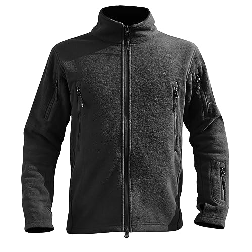 JIANROU Herren Jacke Freizeit Sportjacke Modern Mantel,Mantel Warm,Softshelljacke Schwarz,Fahrradjacke,Karo Jacke Herren,Männer Jacken Winter von JIANROU