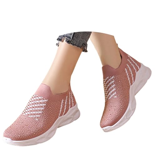 JIANROU Laufschuhe Damen Turnschuhe Sportschuhe Sneaker Atmungsaktiv Sneakers Lässig Straßenlaufschuhe Damen Sport Freizeitschuhe von JIANROU