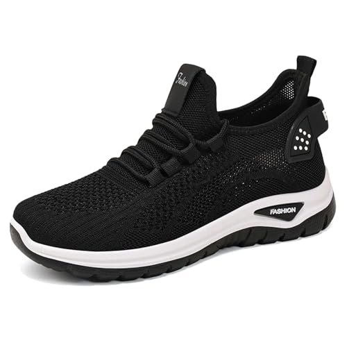 JIANROU Laufschuhe Damen Turnschuhe Sportschuhe Sneaker Atmungsaktiv Sneakers Lässig Turnschuhe Mit Dicker Sohle Bequem Freizeitschuhe von JIANROU