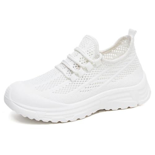 JIANROU Laufschuhe Damen Turnschuhe Sportschuhe Sneaker Leicht Sneakers Langlebige Breite Laufschuhe Elegante Freizeitschuhe von JIANROU