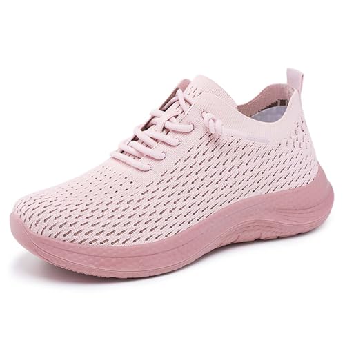 JIANROU Laufschuhe Damen Turnschuhe Sportschuhe Sneaker Leicht Sneakers Langlebige Weiße Plateau Schuhe Sport Freizeitschuhe von JIANROU