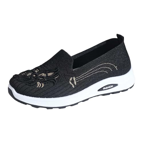 JIANROU Schuhe Damen Laufschuhe Walkingschuhe Sneaker Atmungsaktiv Sneakers Lässig Turnschuhe Mit Plateau Sport Freizeitschuhe von JIANROU