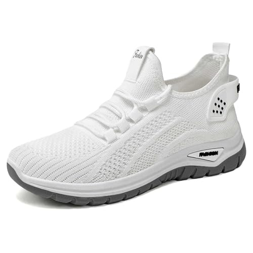 JIANROU Schuhe Damen Laufschuhe Walkingschuhe Sneaker Leicht Sneakers Langlebige Weiße Laufschuhe Damen Sport Freizeitschuhe von JIANROU