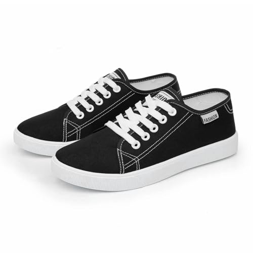 JIANROU Sneaker Damen Turnschuhe Schuhe Sportschuhe Walkingschuhe Leicht Sneakers Langlebige Sneaker Schwarz Elegante Freizeitschuhe von JIANROU