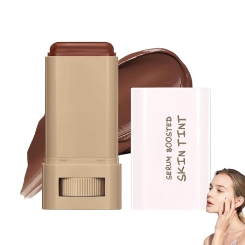 Foundation Stick Beauty Balm Serum Boosted Skin Tint, Beauty Balm Serum Boosted Skin Tint Stick, feuchtigkeitsspendendes getöntes Foundation Stick Make-up, voll deckendes Make-up (#01) von JIAOY