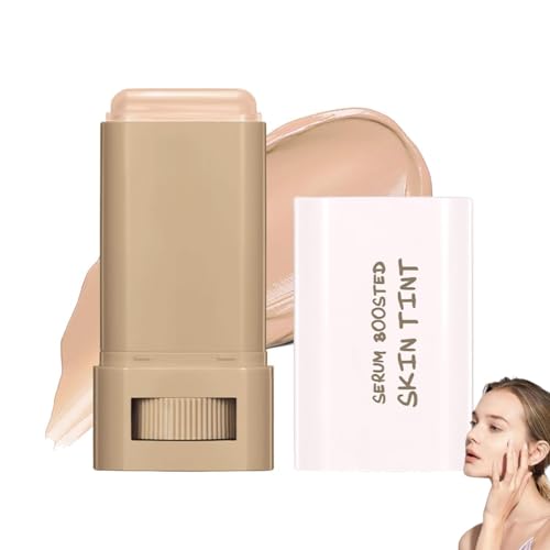 Foundation Stick Beauty Balm Serum Boosted Skin Tint, Beauty Balm Serum Boosted Skin Tint Stick, feuchtigkeitsspendendes getöntes Foundation Stick Make-up, voll deckendes Make-up (#04) von JIAOY