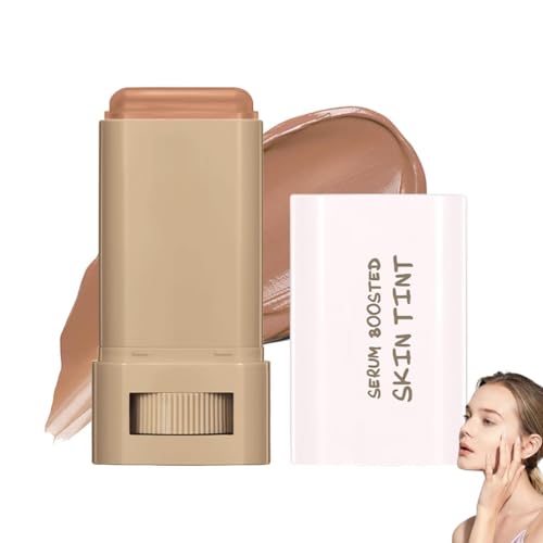 Foundation Stick Beauty Balm Serum Boosted Skin Tint, Beauty Balm Serum Boosted Skin Tint Stick, feuchtigkeitsspendendes getöntes Foundation Stick Make-up, voll deckendes Make-up (#06) von JIAOY