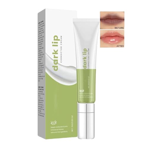 Mavellas Dark Lips Cream, Mavellas Dark Lip Corrector Cream, Lipfidence Lips Lightening für dunkle Lippen, L/ip Lightening Balm für dunkle Lippen, Feuchtigkeitscreme für sehr (1PCS) von JIAOY