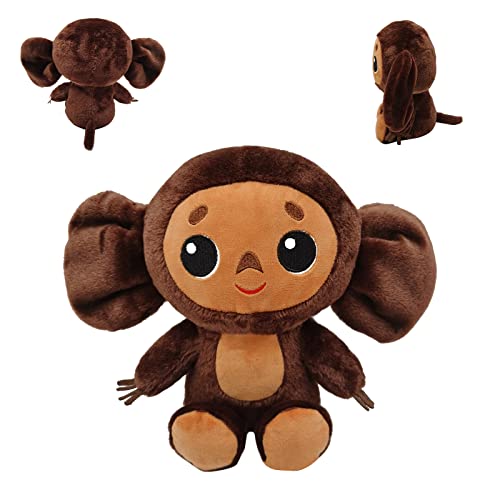 JIASHA Cheburashka Monkey Lustiger Plüsch, Big Eared Monkey Plüschtier Puppe, Plüsch AFFE Spielzeug, Plüschpuppe Geschenke für Kinder Kleinkinder Begleiter Weicher Flauschiger Spielzeug(c) von JIASHA