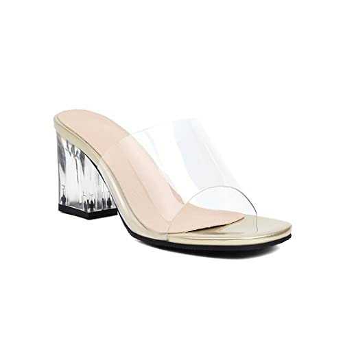 JIEEME Damen Slipper Blockabsatz Peep Toe Slip-On Freizeitpumps für Damen Plus Größe zm-3s JIEEME Damen Slipper Blockabsatz Peep Toe Slip-On Freizeitpumps für Damen Plus Größe zm-3s von JIEEME