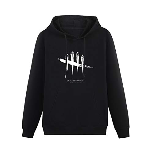 JIEERYIN Dead by Daylight The Black and White Striped Creator Make Your Own Hoodies Pullover Long Sleeve Sweatshirts Black 3XL von JIEERYIN