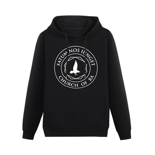 JIEERYIN Men's Amenra Church of Ra NOS Fatum Iungei Doom Sludge Metal Band Merch Regular Fit Pullover Hoody Black L von JIEERYIN