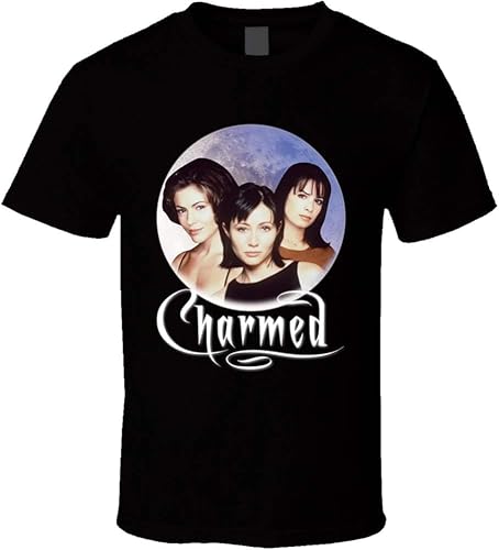 Charmed Moon 90s Witch Drama Tv Show T Shirt Black Mens Charmed Moon 90s Witch Drama Tv Show T Shirt Black Mens von JIEKXAONF