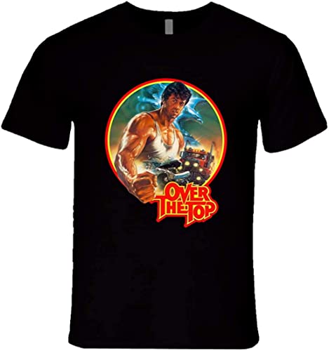 Over The Top Sylvester Stallone T-Shirt de Catch Classique Noir Over The Top Sylvester Stallone T-Shirt de Catch Classique Noir von JIEKXAONF