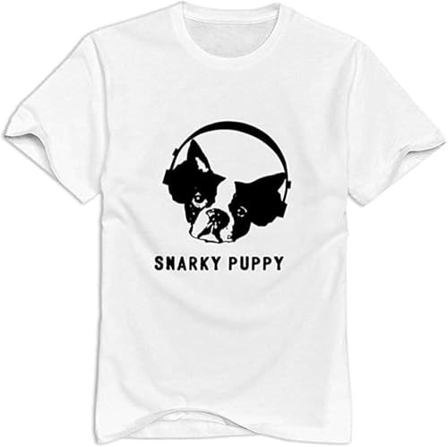 Twsy Mens Snarky Puppy T-Shirt,100% Organic Cotton Twsy Mens Snarky Puppy T-Shirt,100% Organic Cotton von JIEKXAONF