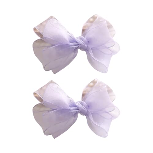 2 Stück kleine Netzschleife Haarspangen Organza Schleife Haarspange Doppellagige Haarschleifen Krokodilklemmen Tüllschleifen Haarspange Haarschleifen Haarnadeln Lila 2 Stück kleine Netzschleife Haarspangen Organza Schleife Haarspange Doppellagige Haarschleifen Krokodilklemmen Tüllschleifen Haarspange Haarschleifen Haarnadeln Lila von JIHUOO