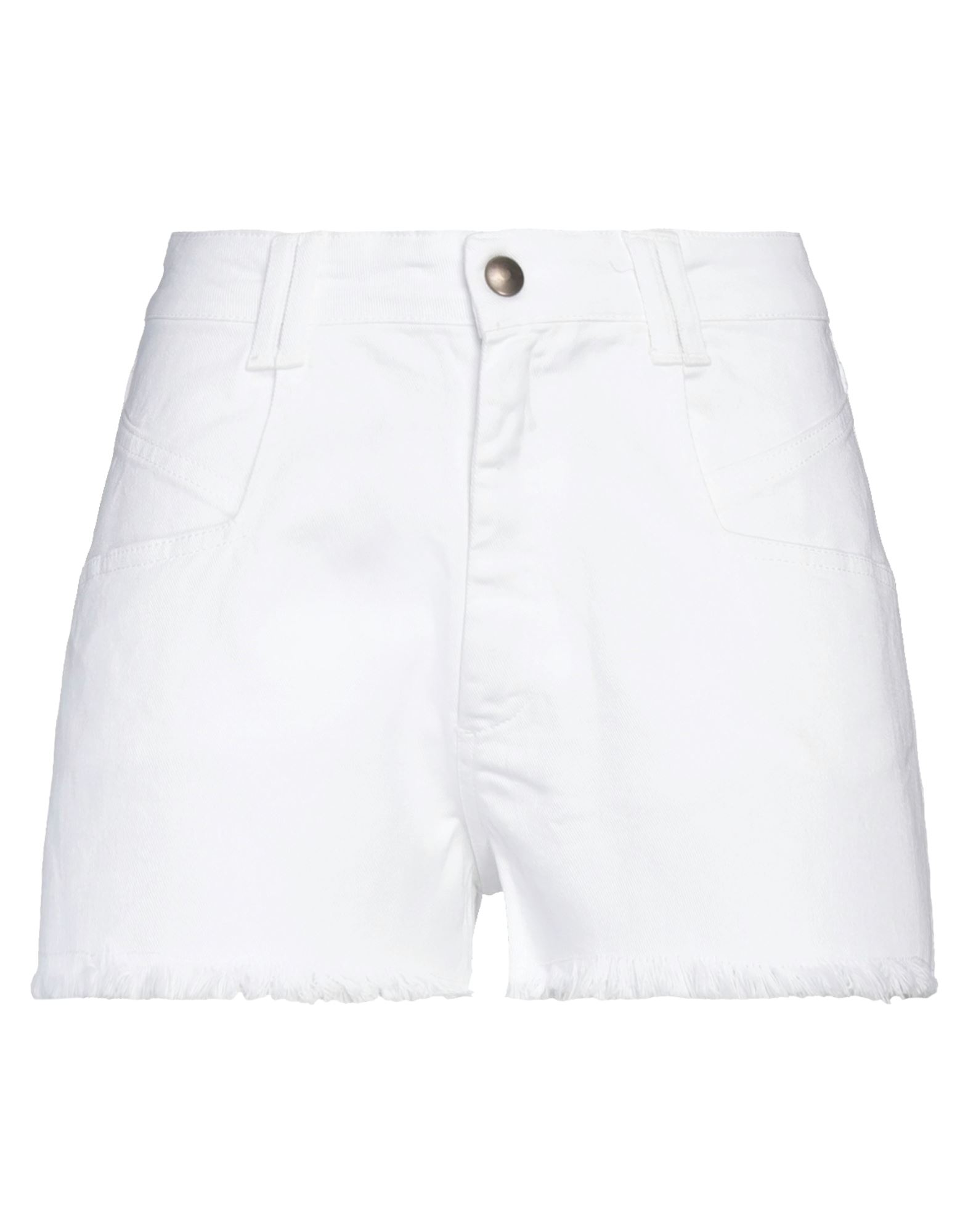 JIJIL Jeansshorts Damen Weiß von JIJIL