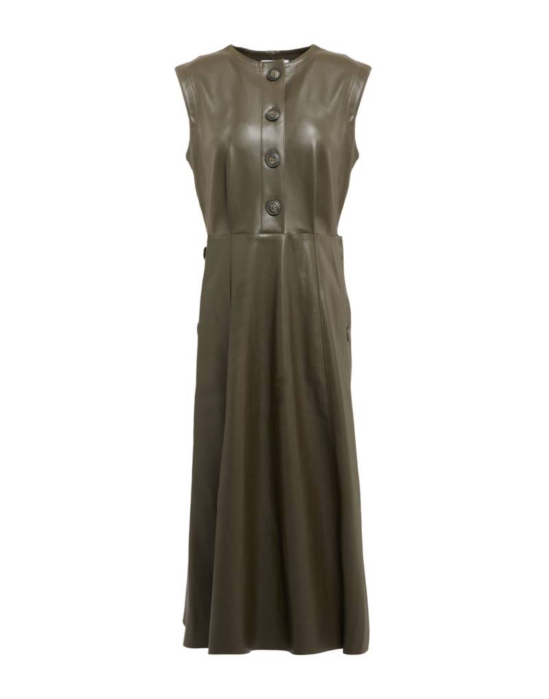 JIJIL Midi-kleid Damen Dunkelgrün von JIJIL