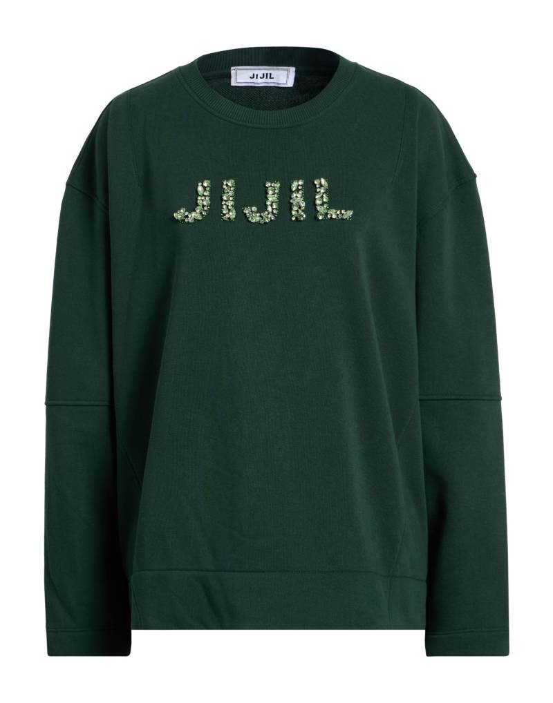 JIJIL Sweatshirt Damen Dunkelgrün von JIJIL