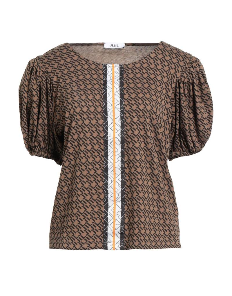 JIJIL T-shirts Damen Braun von JIJIL