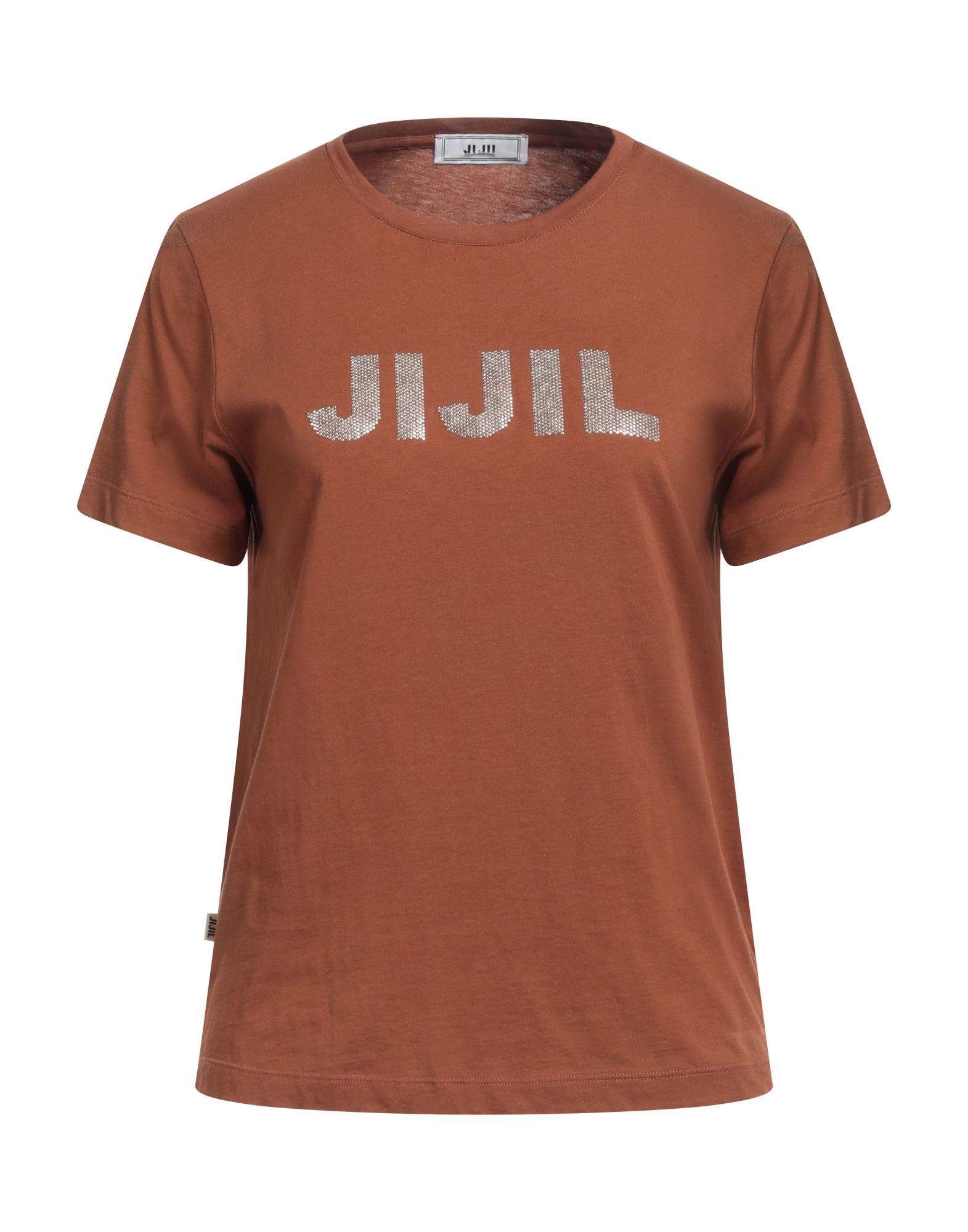 JIJIL T-shirts Damen Braun von JIJIL