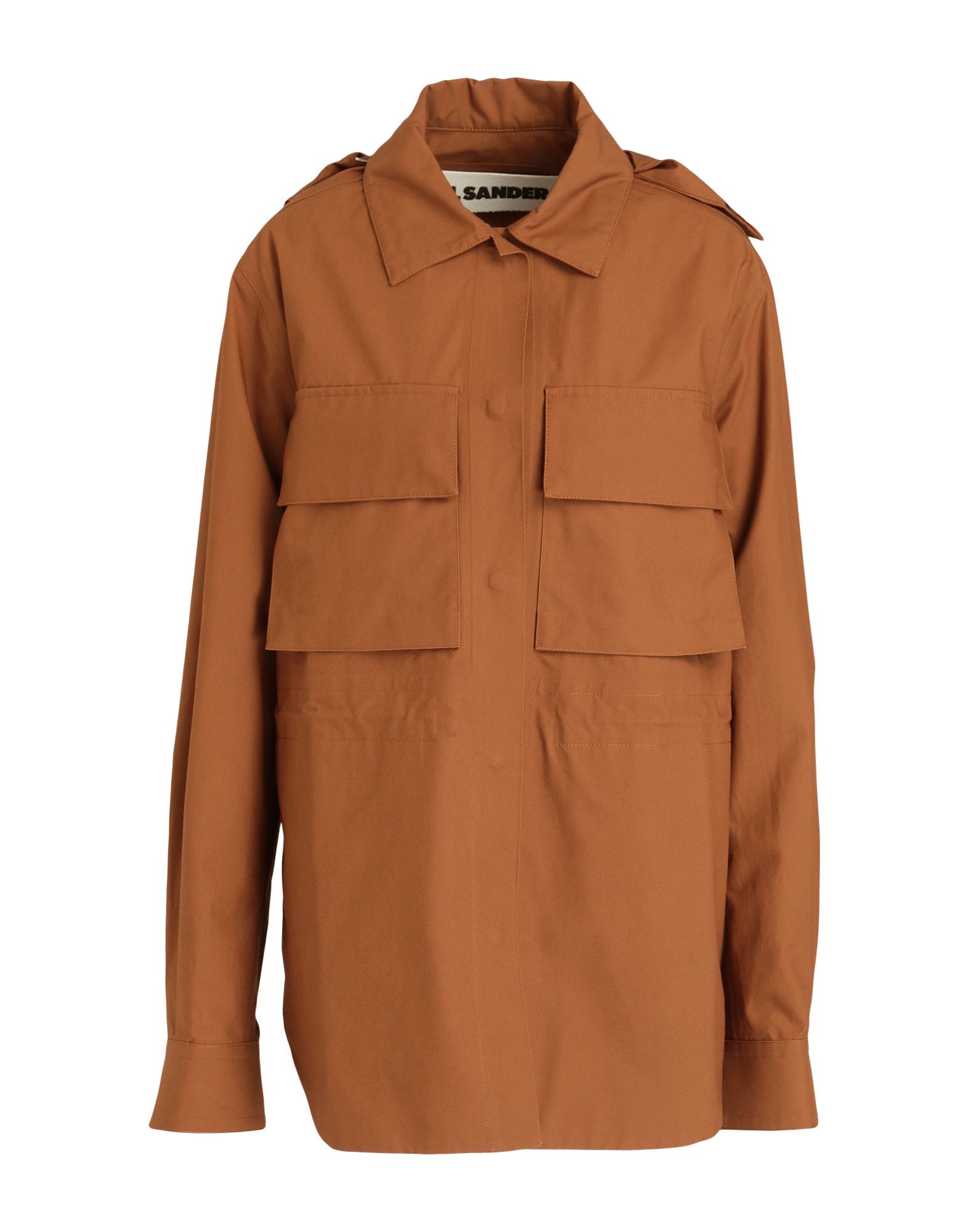 JIL SANDER+ Jacke, Mantel & Trenchcoat Damen Braun von JIL SANDER+