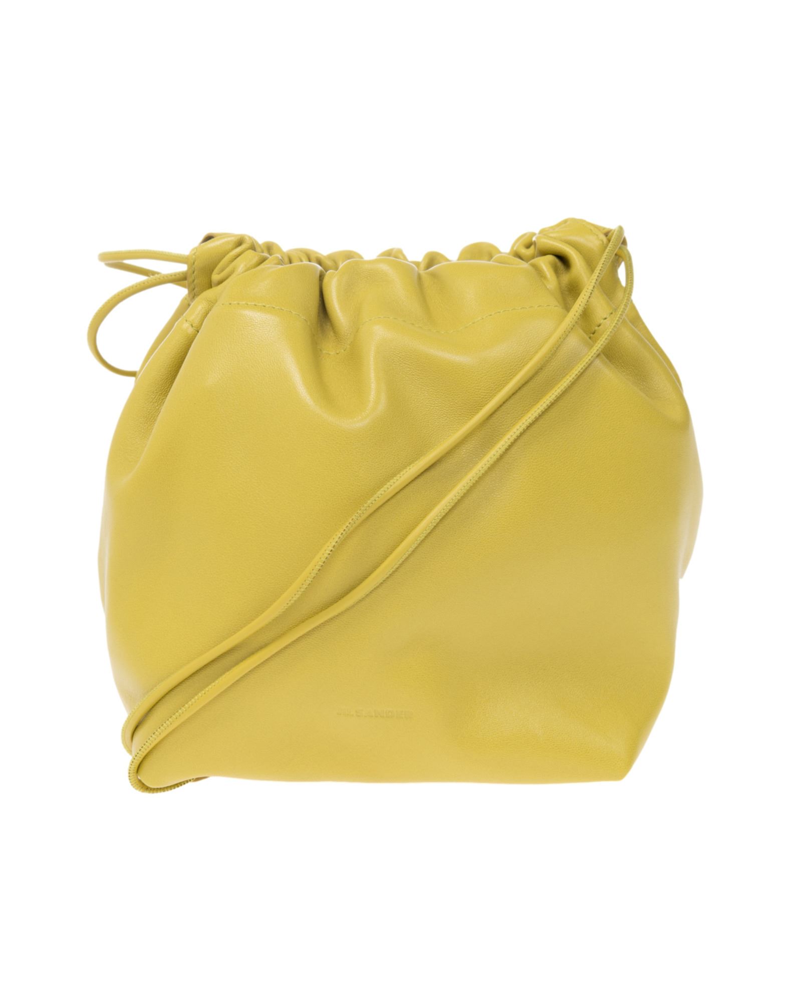 JIL SANDER Schultertasche Damen Gelb von JIL SANDER