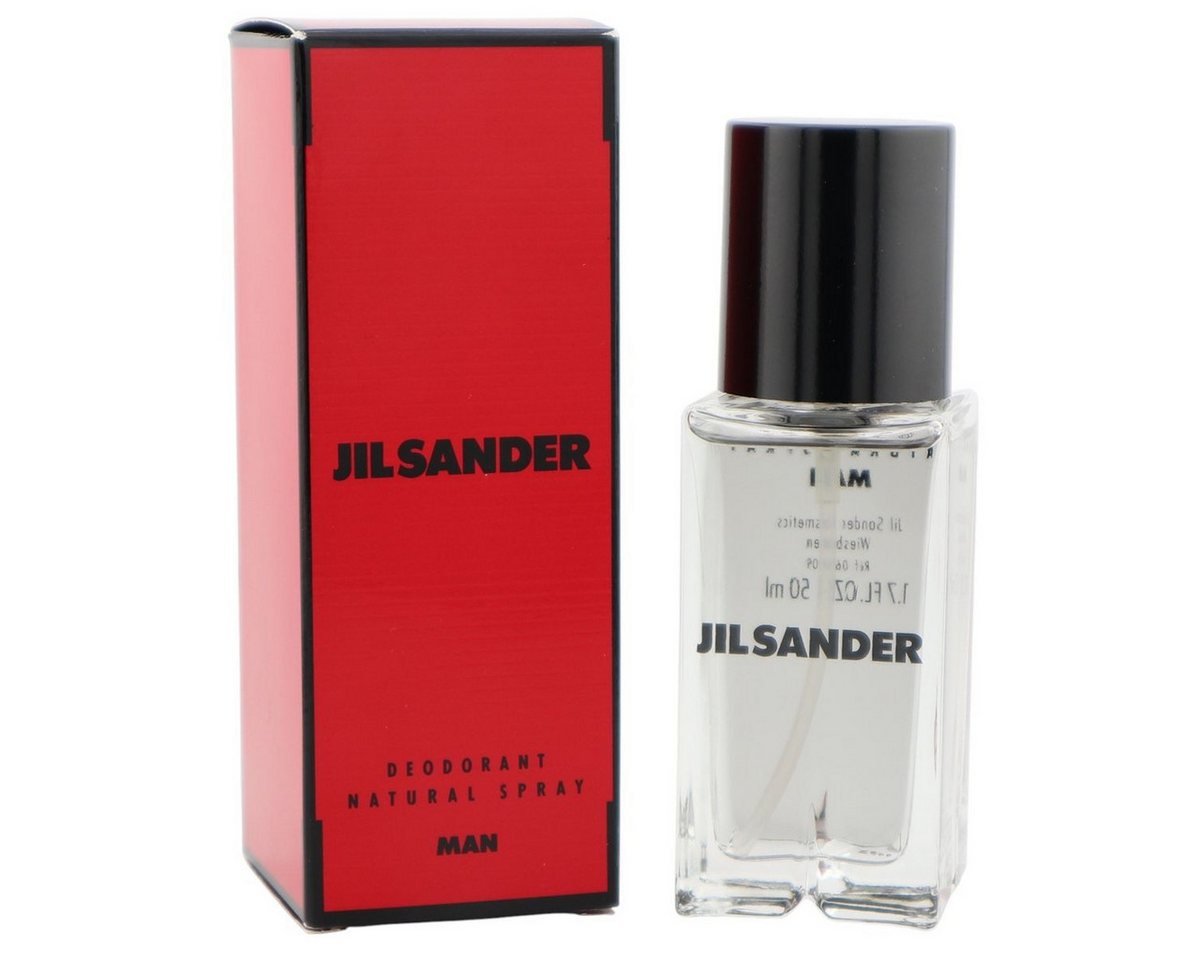 JIL SANDER Deo-Spray Jil Sander Feeling Man Deodorant Spray 50 ml von JIL SANDER