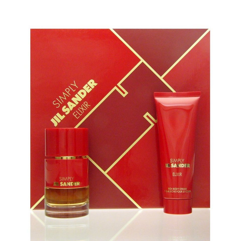 JIL SANDER Duft-Set Simply Elixir Eau de Parfum Spray & Rich Body Cream Set - Geschenkset von JIL SANDER