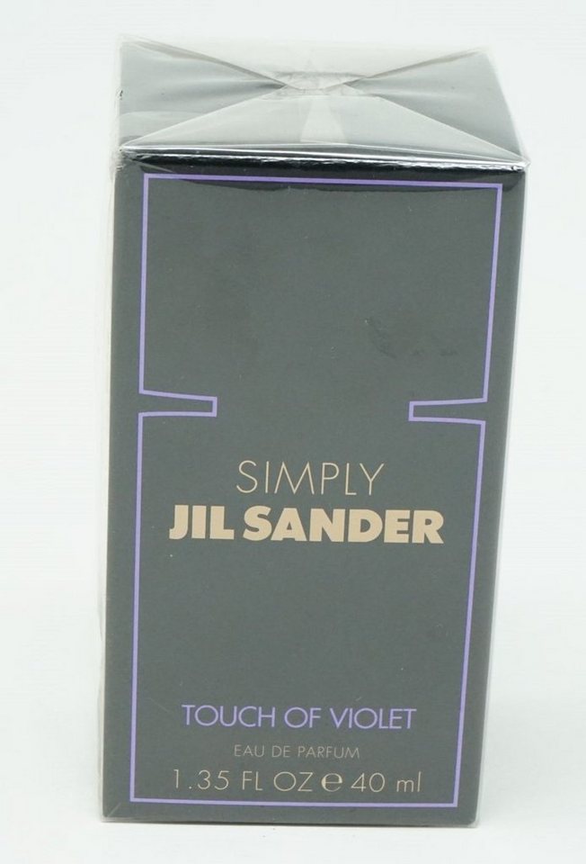 JIL SANDER Eau de Parfum Jil Sander Simply Touch of Violet Eau de Parfum 40 ml von JIL SANDER