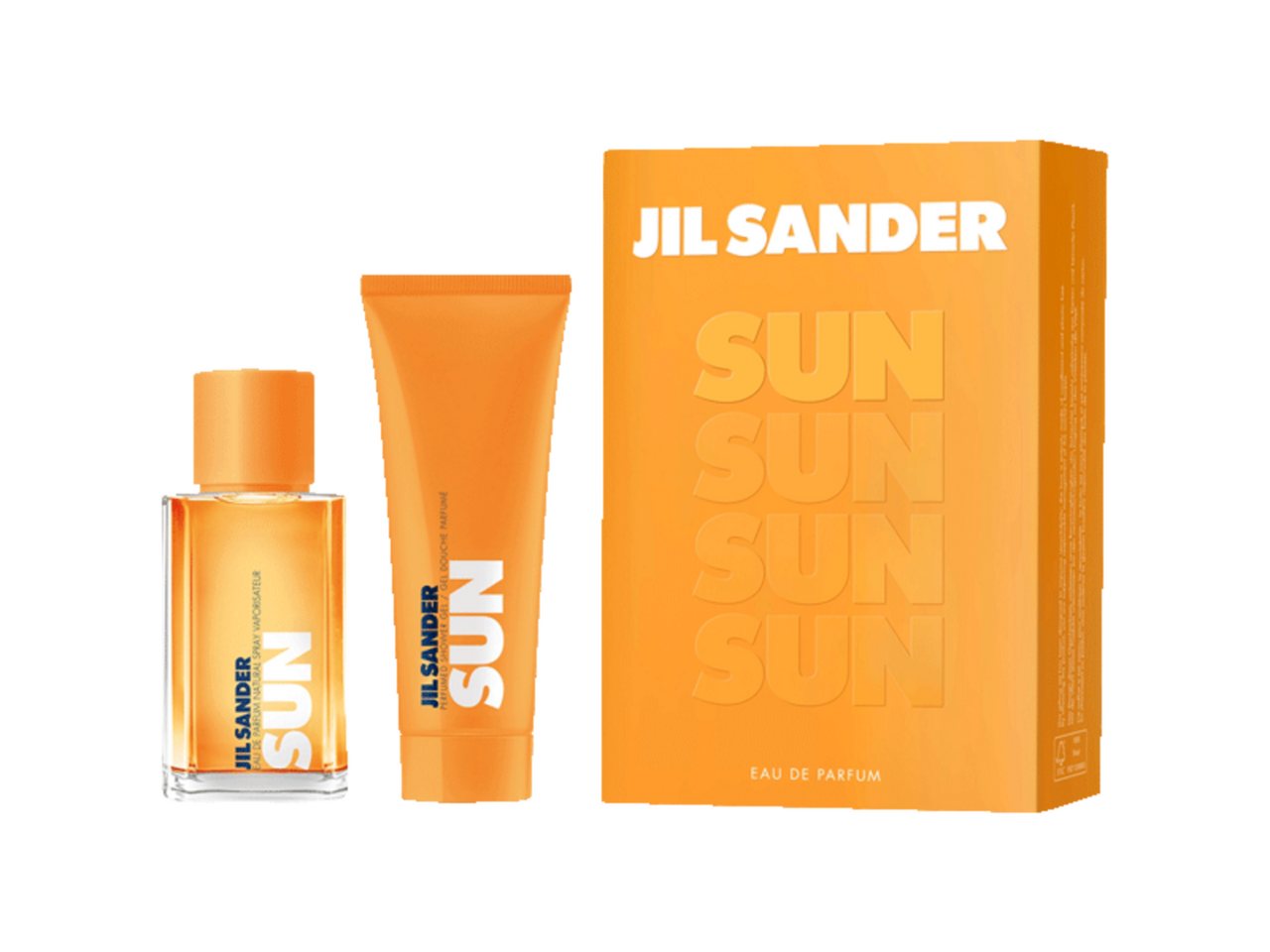 JIL SANDER Eau de Parfum Sun Set = E.d.P. Nat. Spray 75 ml + Shower Gel 75 ml von JIL SANDER