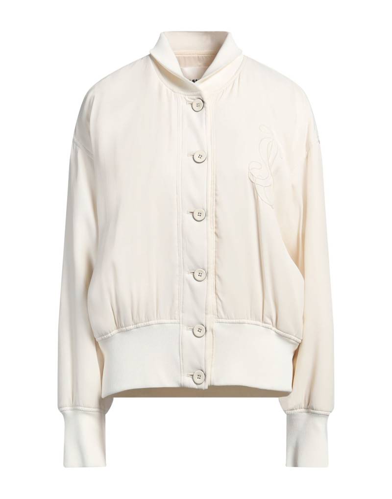 JIL SANDER Jacke & Anorak Damen Off white von JIL SANDER