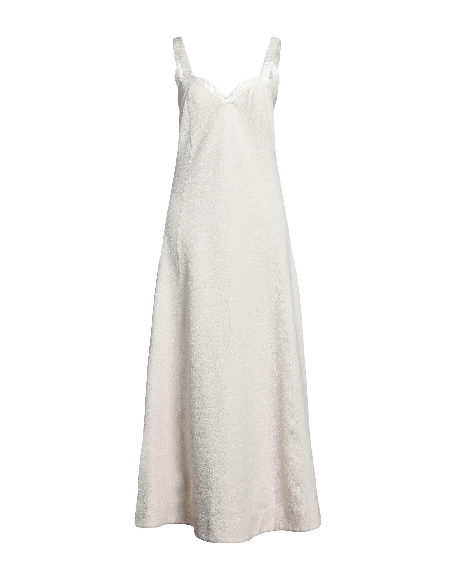 JIL SANDER Maxi-kleid Damen Elfenbein von JIL SANDER