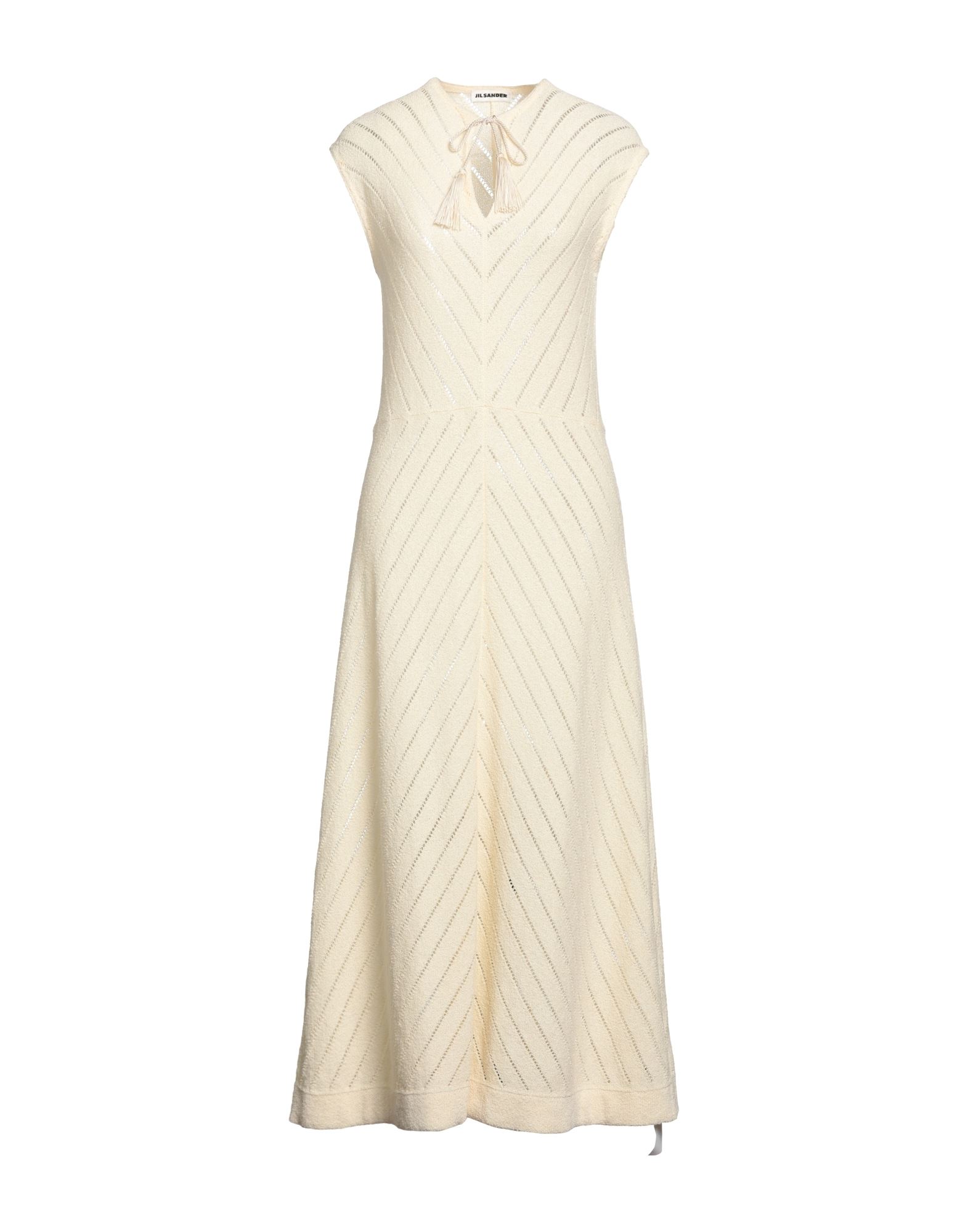 JIL SANDER Maxi-kleid Damen Elfenbein von JIL SANDER