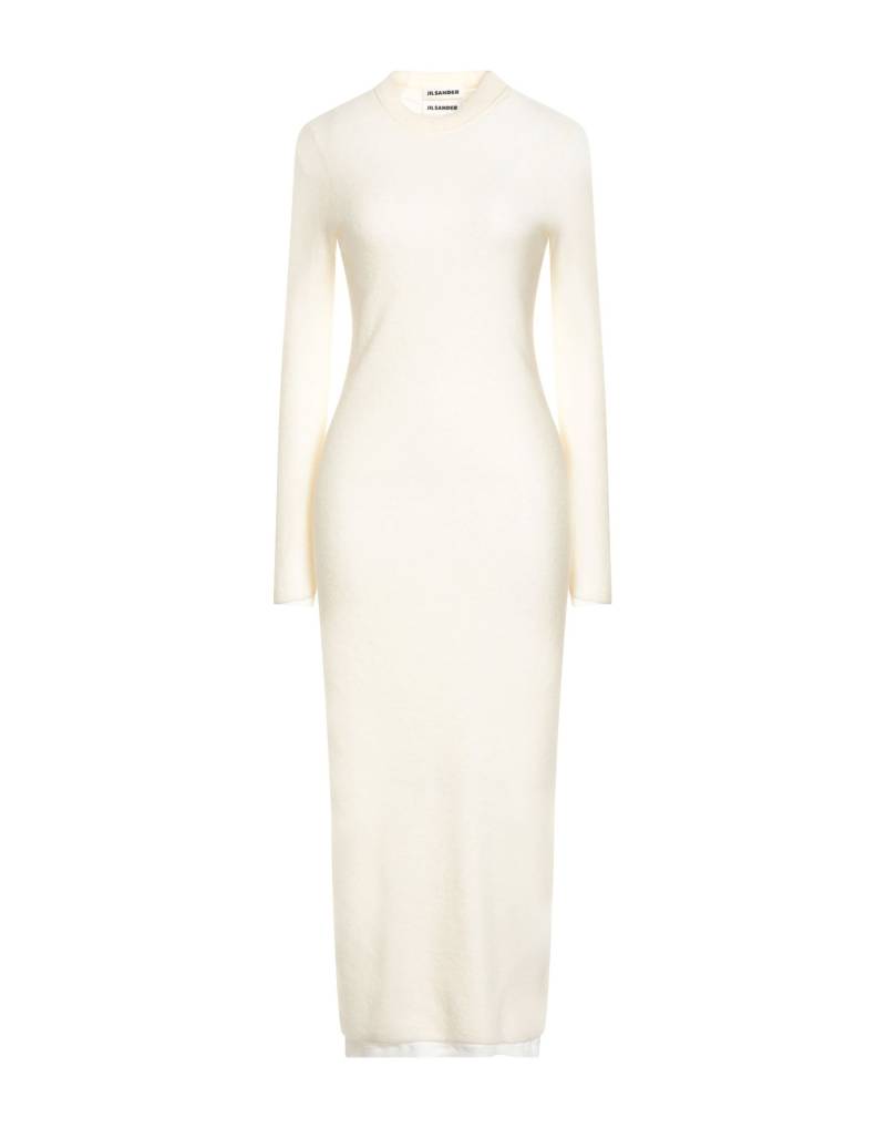 JIL SANDER Maxi-kleid Damen Cremeweiß von JIL SANDER