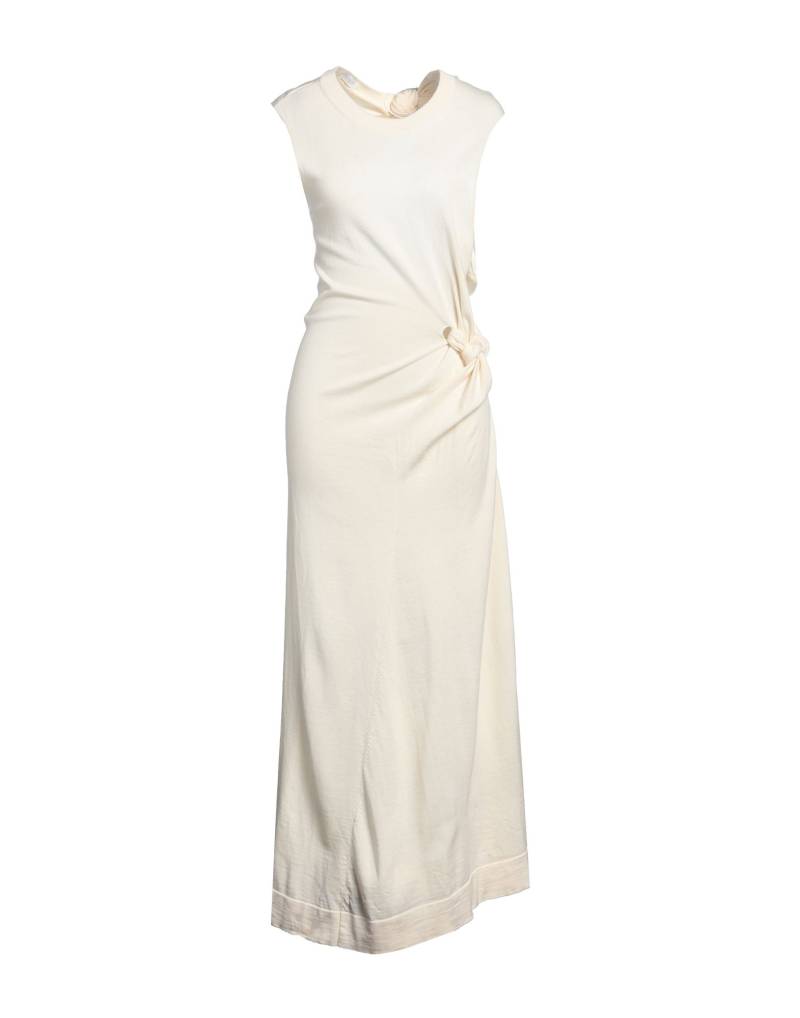 JIL SANDER Maxi-kleid Damen Elfenbein von JIL SANDER