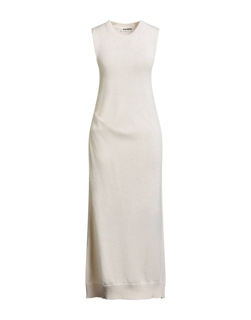 JIL SANDER Maxi-kleid Damen Elfenbein von JIL SANDER