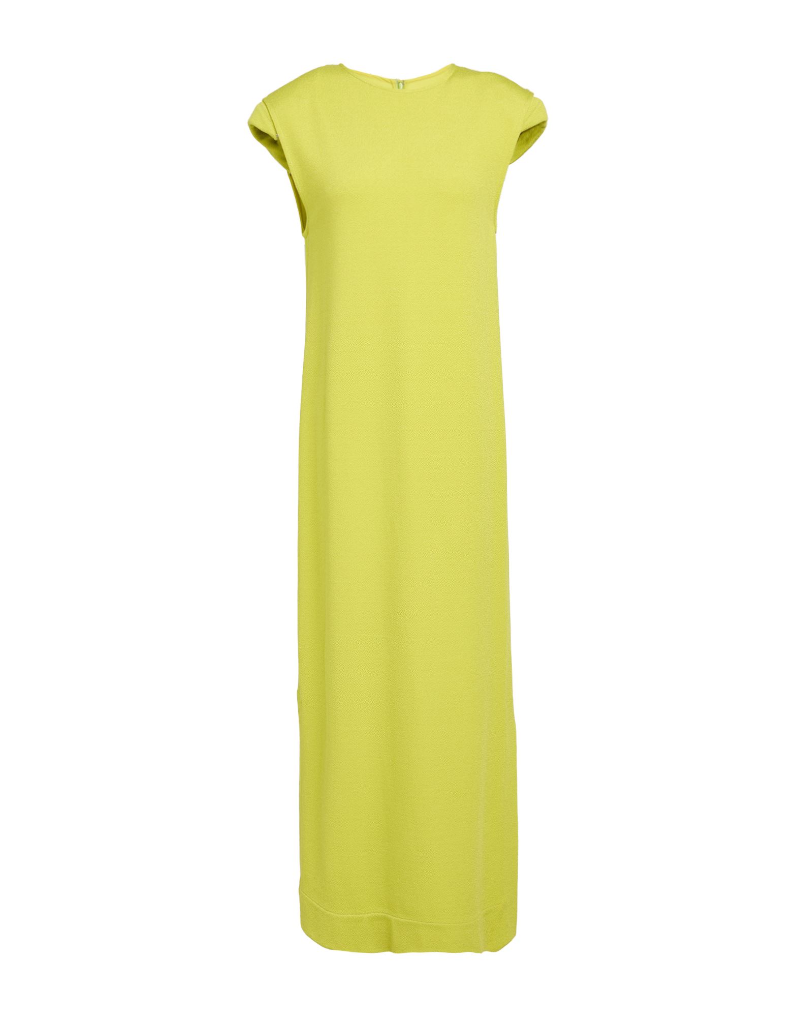 JIL SANDER Maxi-kleid Damen Limettengrün von JIL SANDER