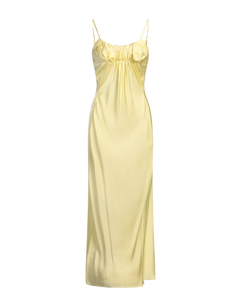 JIL SANDER Maxi-kleid Damen Pastellgelb von JIL SANDER