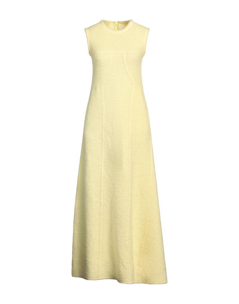 JIL SANDER Maxi-kleid Damen Pastellgelb von JIL SANDER