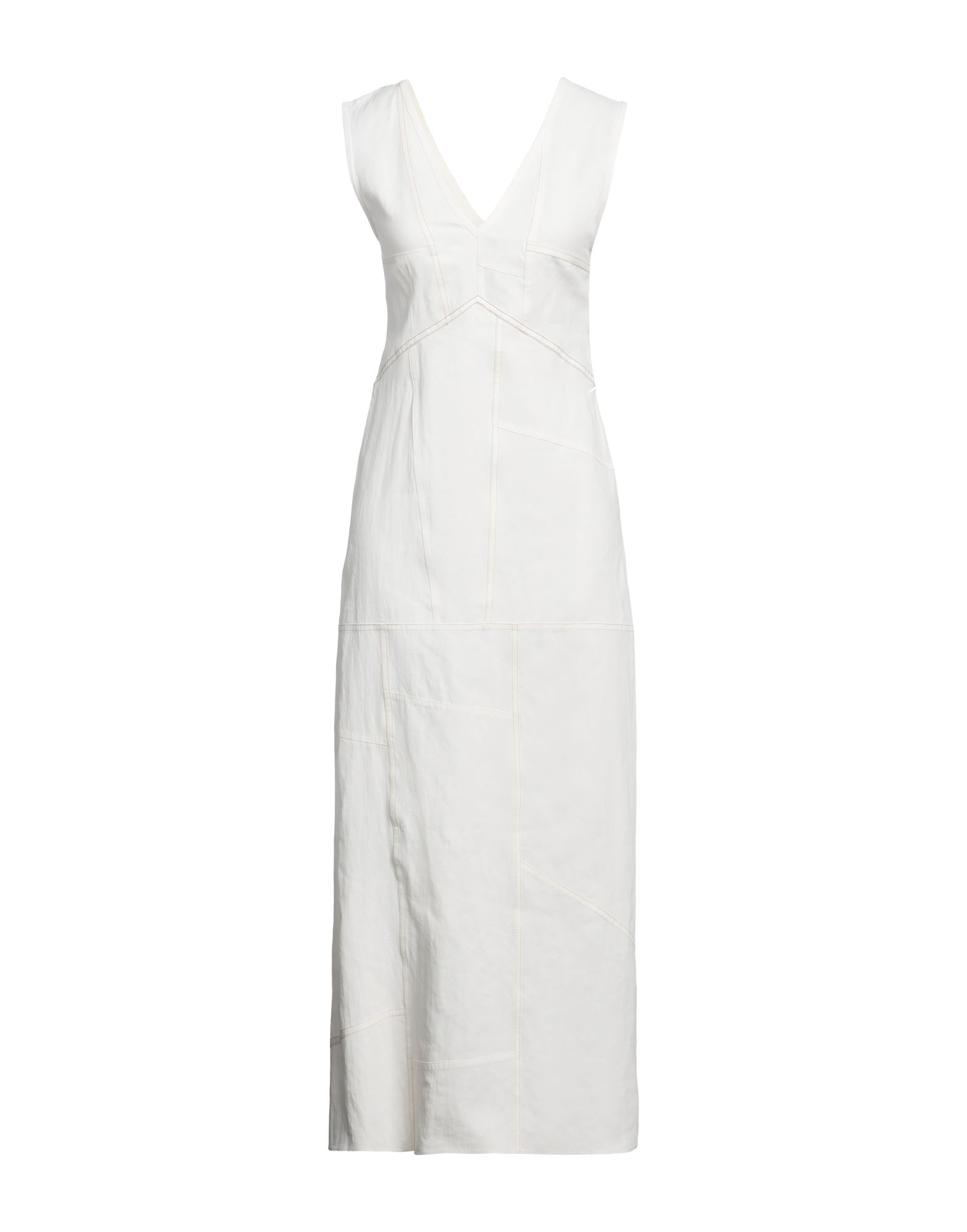 JIL SANDER Maxi-kleid Damen Weiß von JIL SANDER