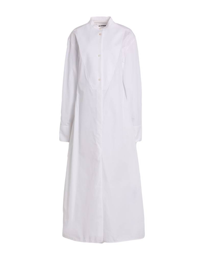 JIL SANDER Maxi-kleid Damen Weiß von JIL SANDER