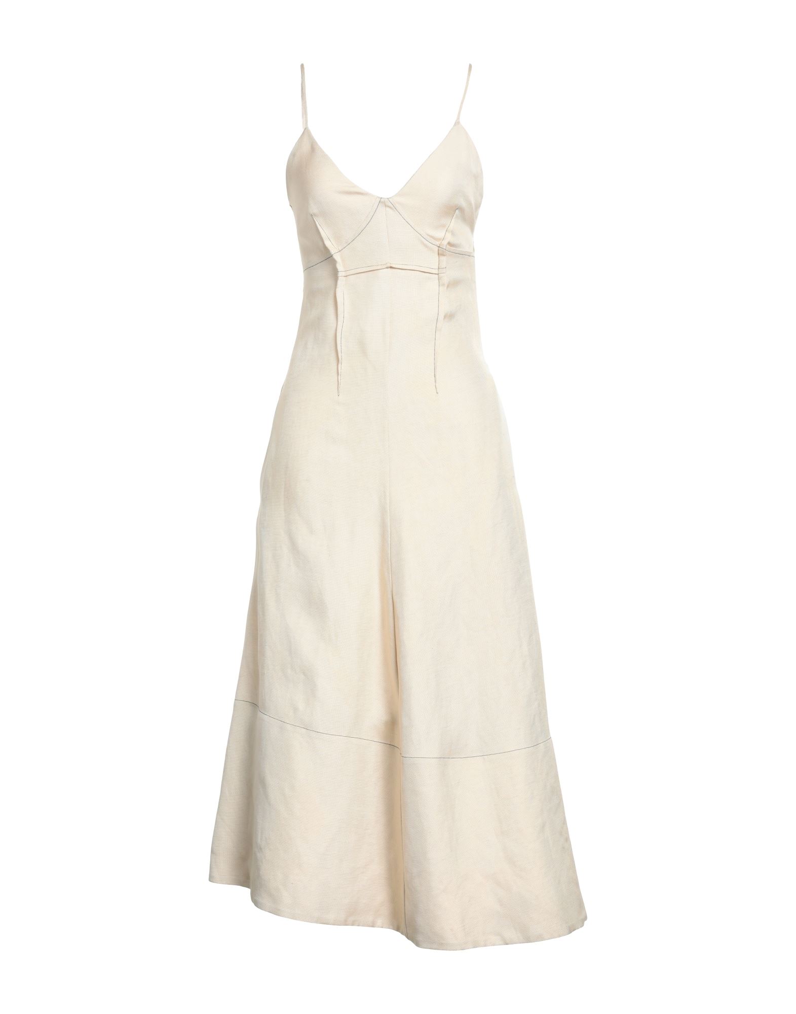 JIL SANDER Midi-kleid Damen Beige von JIL SANDER