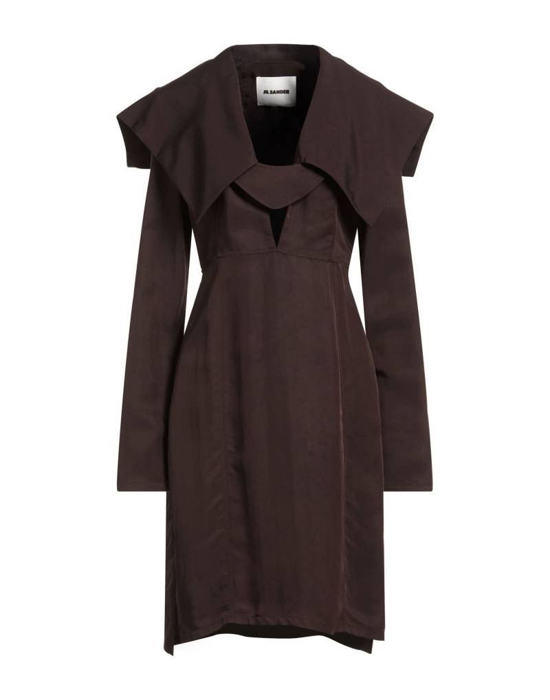 JIL SANDER Midi-kleid Damen Dunkelbraun von JIL SANDER