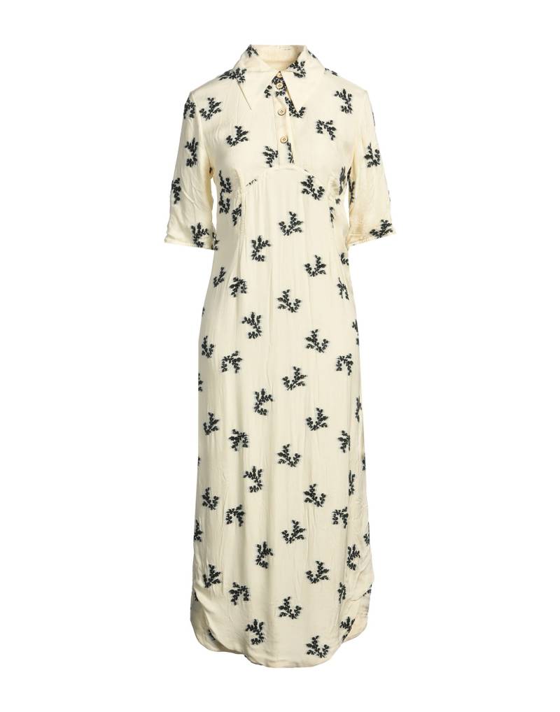 JIL SANDER Midi-kleid Damen Pastellgelb von JIL SANDER