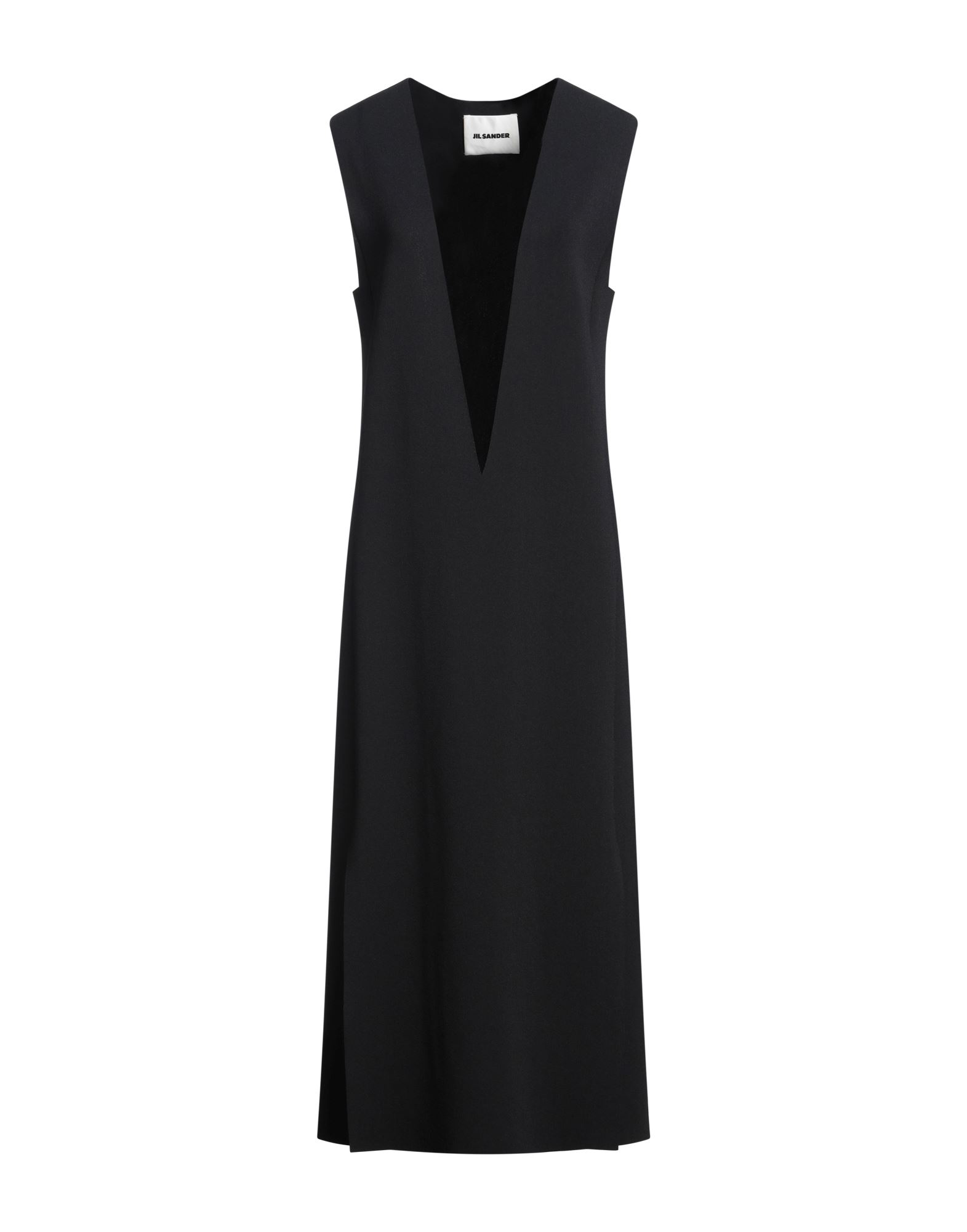JIL SANDER Midi-kleid Damen Schwarz JIL SANDER Midi-kleid Damen Schwarz von JIL SANDER