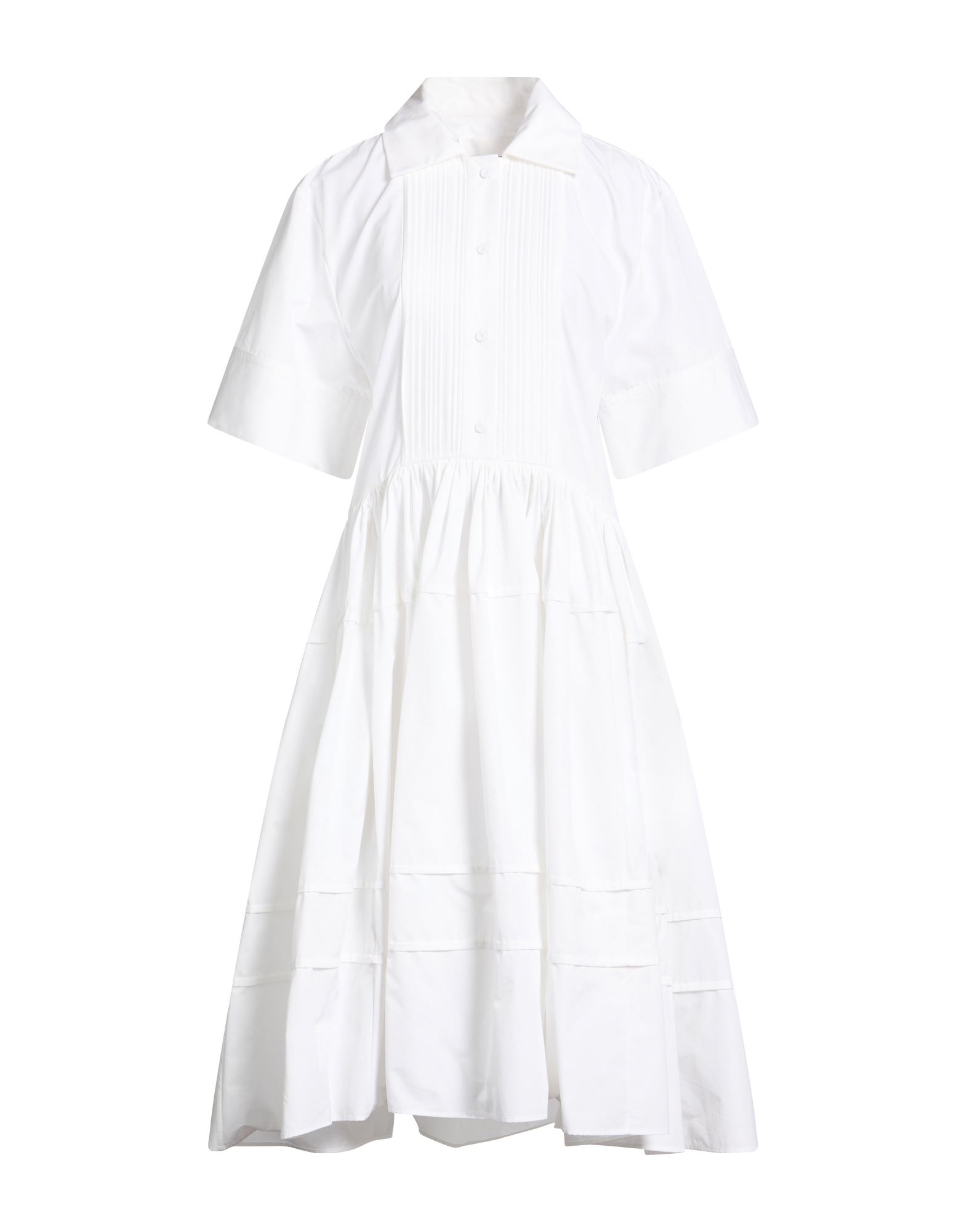 JIL SANDER Midi-kleid Damen Weiß von JIL SANDER