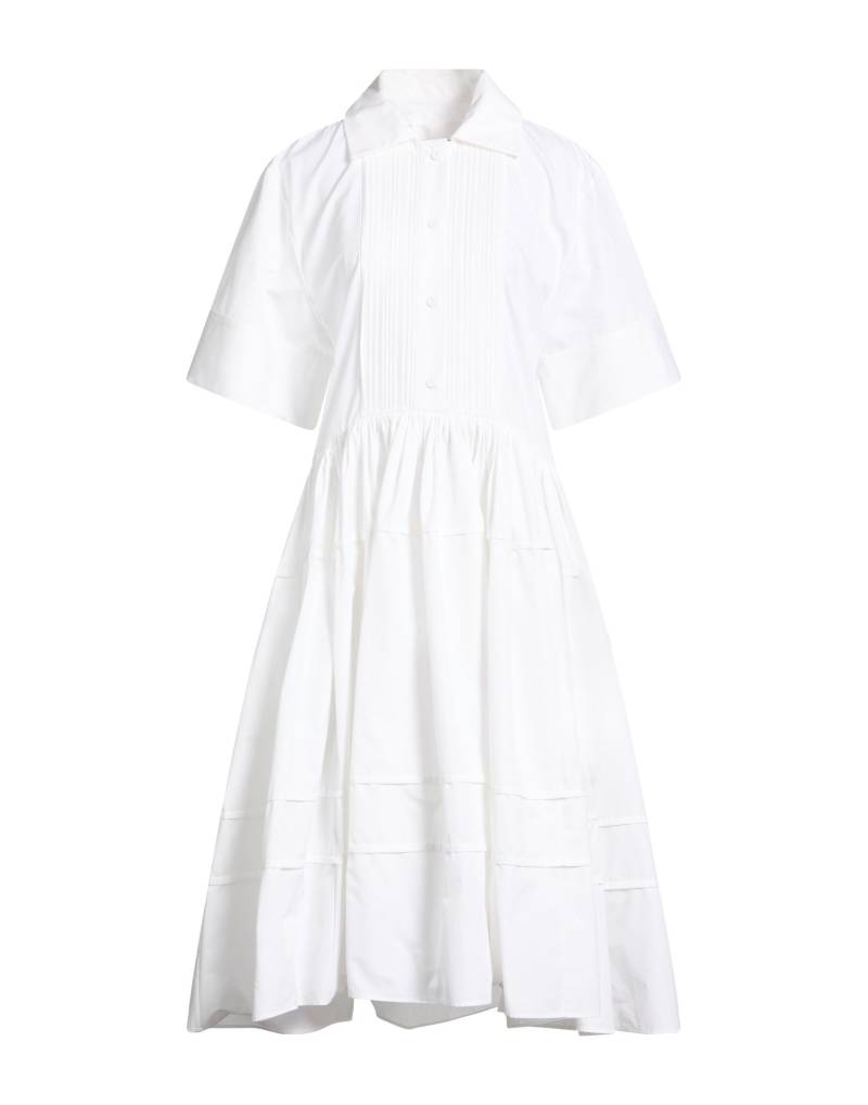 JIL SANDER Midi-kleid Damen Weiß von JIL SANDER