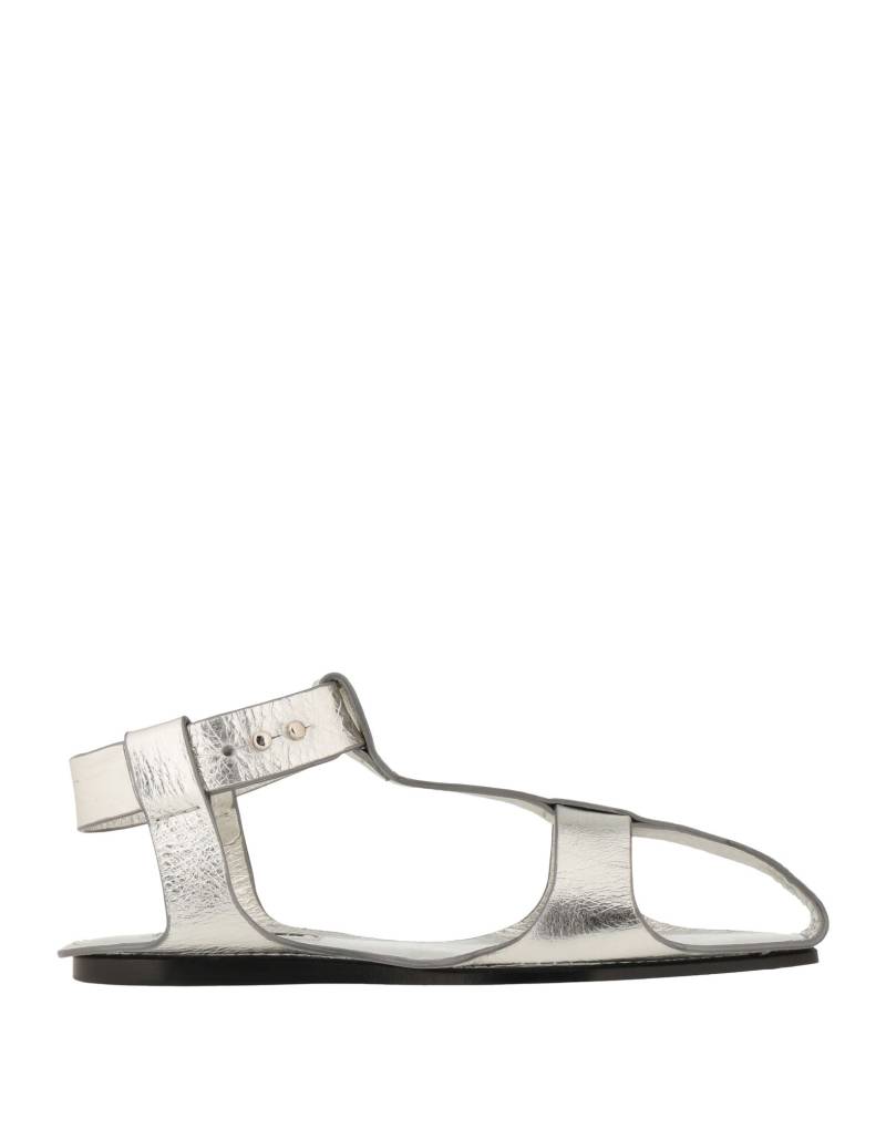 JIL SANDER Sandale Damen Silber von JIL SANDER